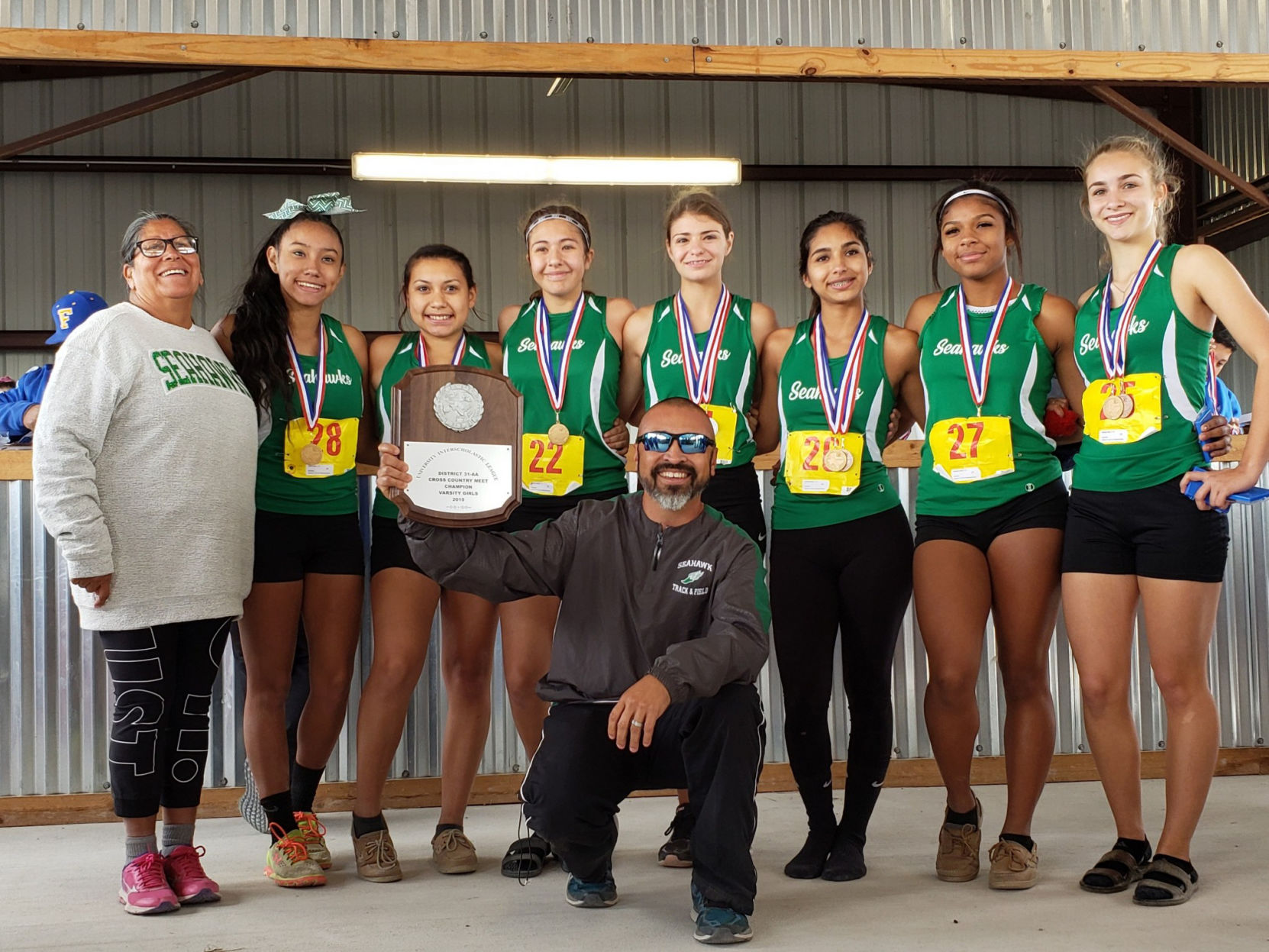 Riviera cross country wins district championship